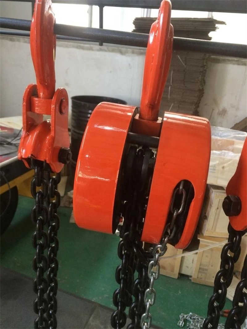 Manual Hand Operated HS Hsz Type Small Chain Pulley Block sale to Maldives