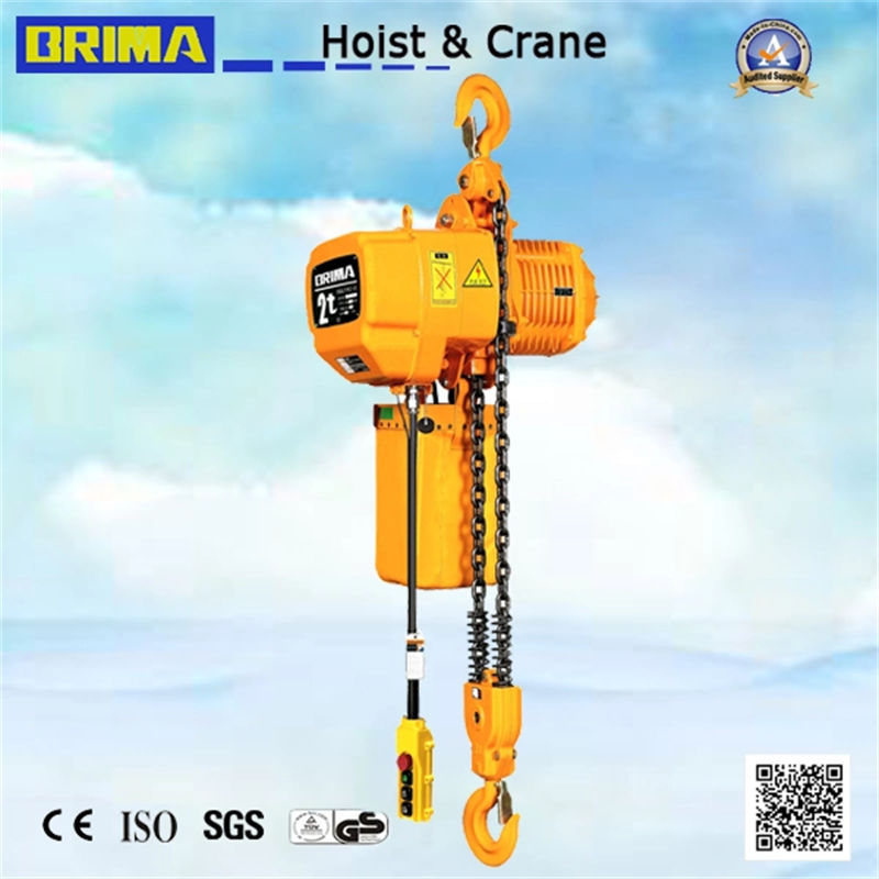 1ton Hot Sales Japan Style Electric Chain Hoist with Hook sale to Vietnam