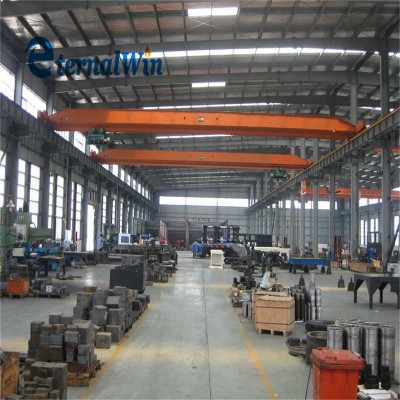 5t Crane Single Beam Rail Mounted Overhead Bridge Crane for freight yards