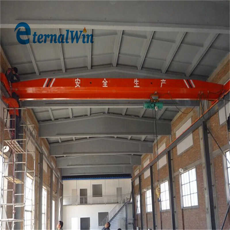 5t Crane Single Beam Rail Mounted Overhead Bridge Crane for freight yards