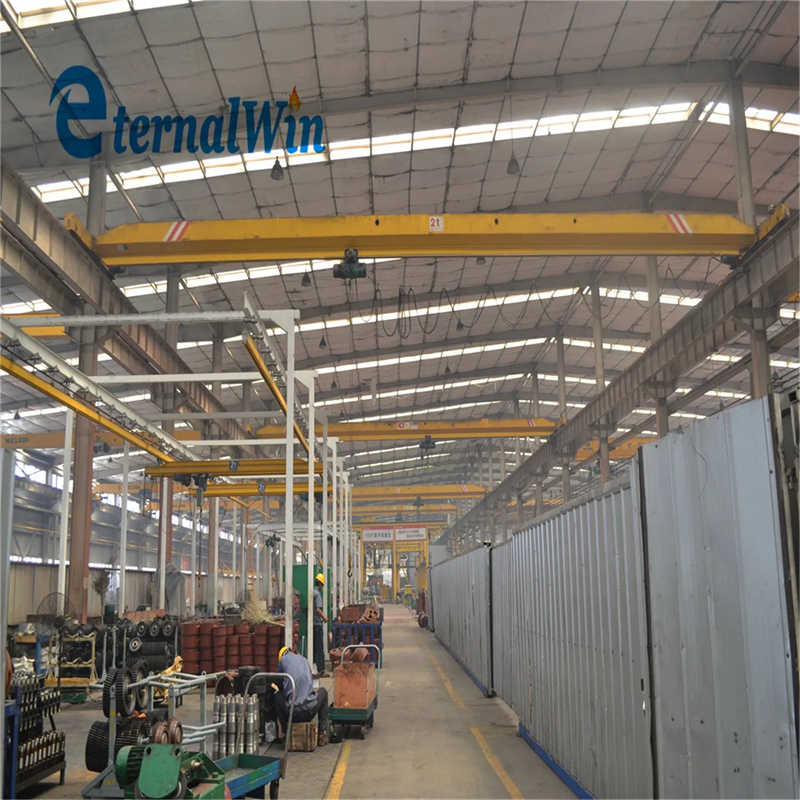 5t Crane Single Beam Rail Mounted Overhead Bridge Crane for freight yards