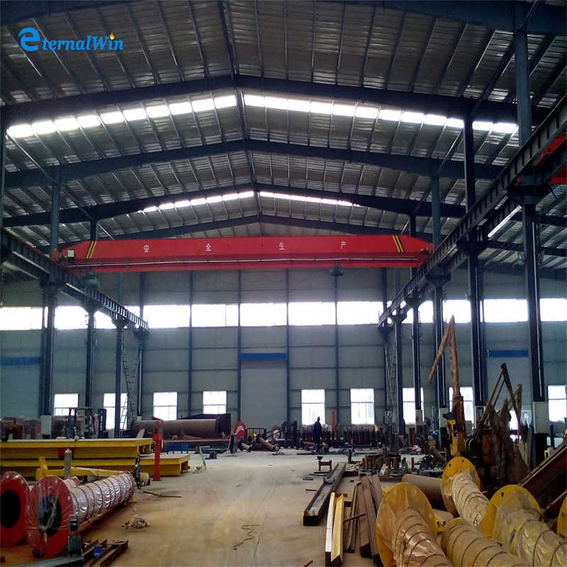 China Wireless Remote Control Overhead Crane used in construction sites