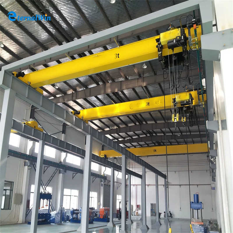 China Wireless Remote Control Overhead Crane used in construction sites