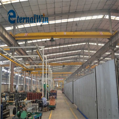 Single Girder Overhead Crane for Manufacturing Plant sale to Singapore