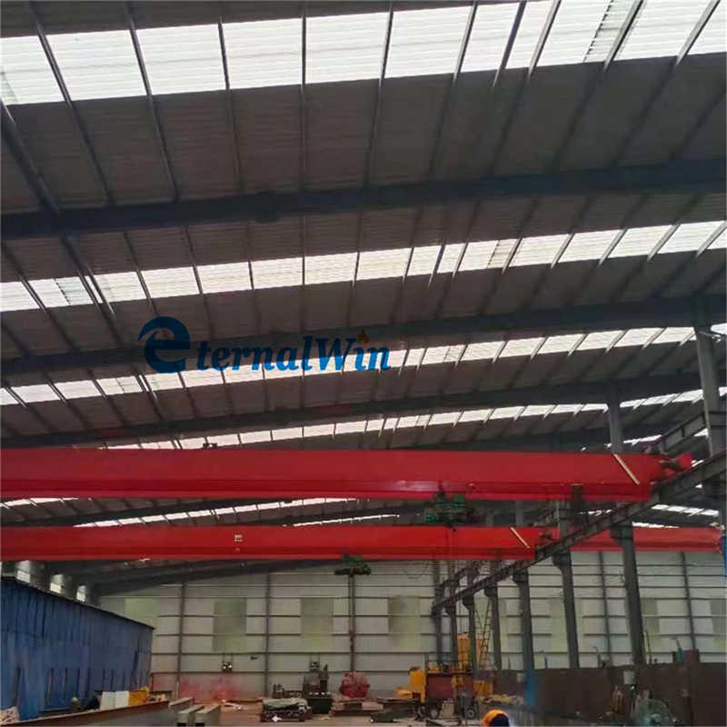 Single Girder Overhead Crane for Manufacturing Plant sale to Singapore