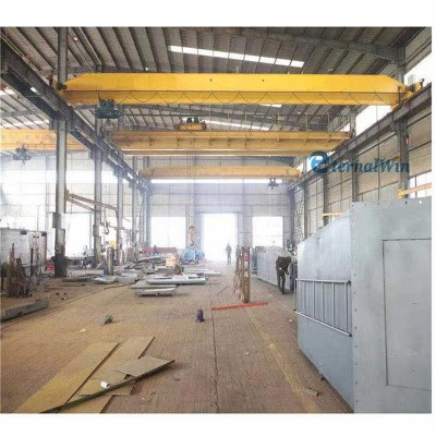 Single Girder Bridge Overhead 5 Ton 10 Ton 15 Ton Crane for material yards