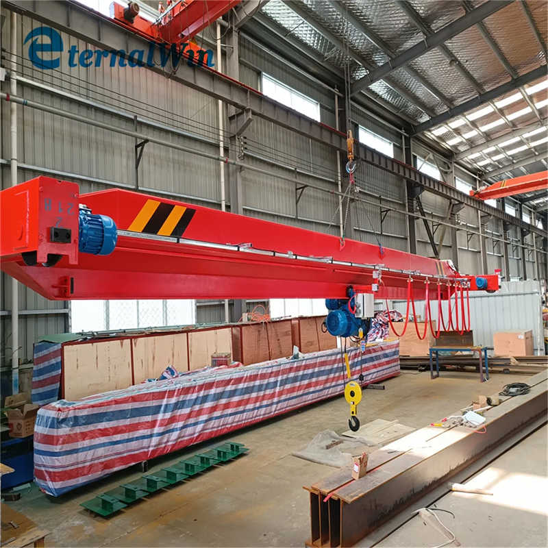 Electric Single Girder Overhead Crane for Sale to South Korea