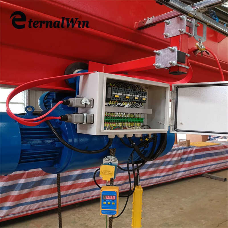 Electric Single Girder Overhead Crane for Sale to South Korea