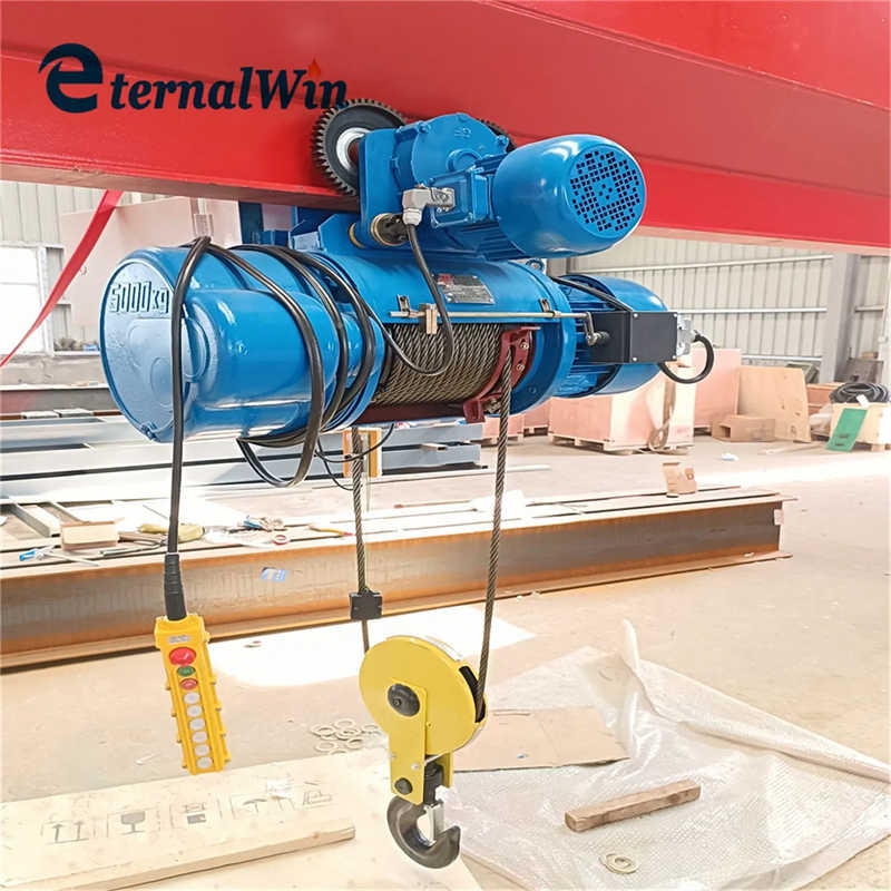 Industrial Electric Hoist Single Girder Bridge 2 Tons Eot Crane sale Canada