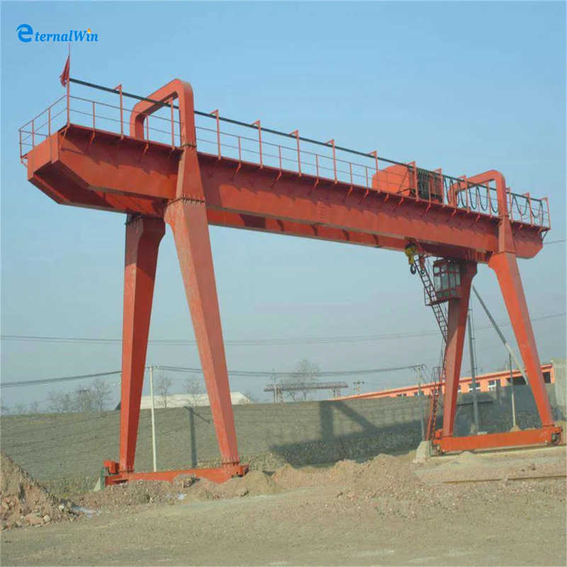 100ton Electric Heavy Duty General Construction Double Girder Gantry Crane