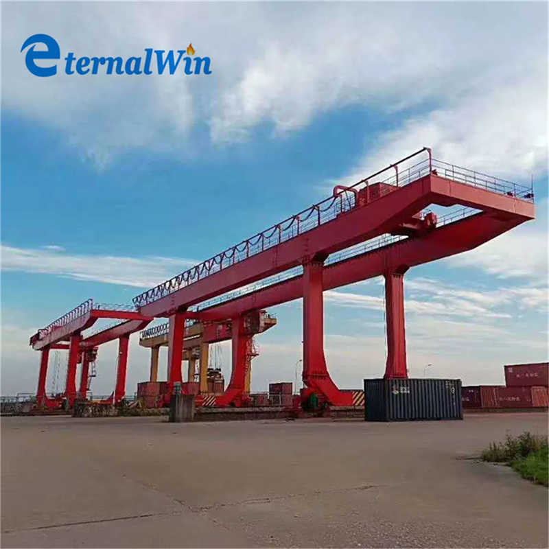 China 30 Ton High Quality Double Girder Gantry Crane for Sale to France