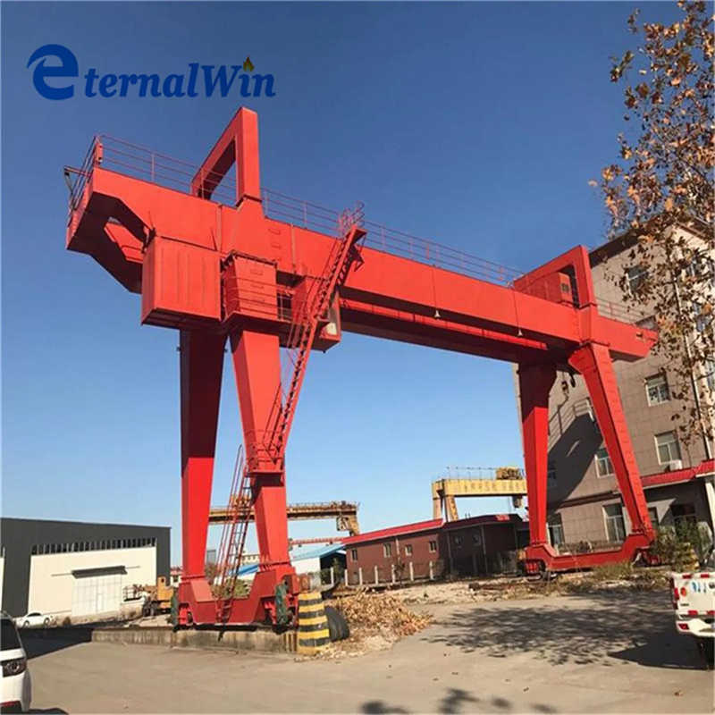 China 30 Ton High Quality Double Girder Gantry Crane for Sale to France