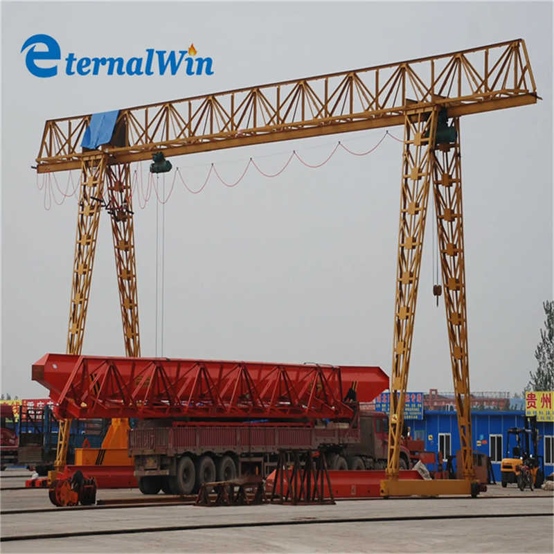 Customized Double Girder Gantry Crane Double Beam Mobile Crane sale Spain