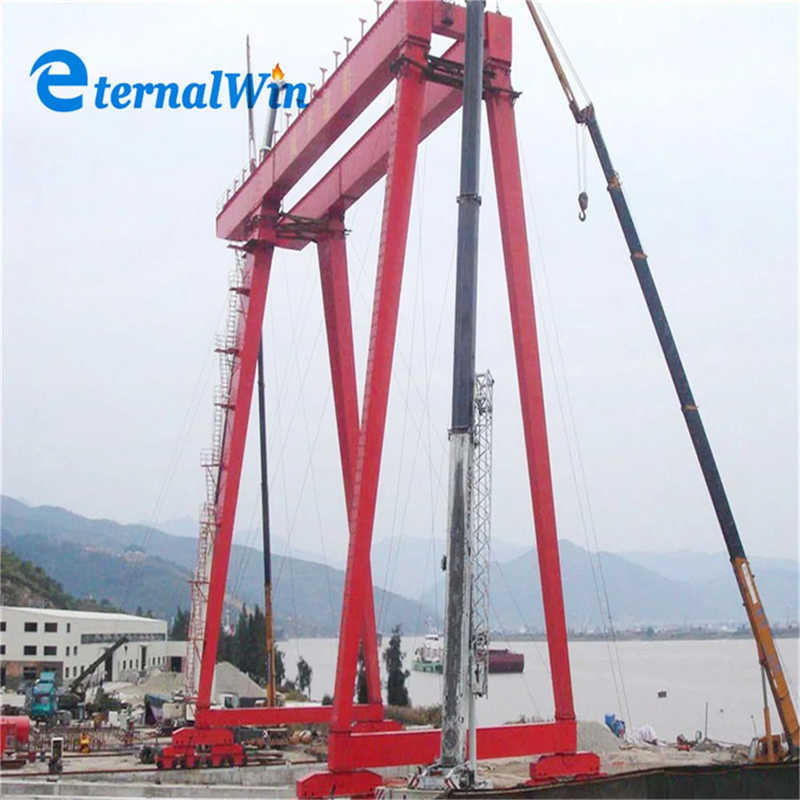 Customized Double Girder Gantry Crane Double Beam Mobile Crane sale Spain