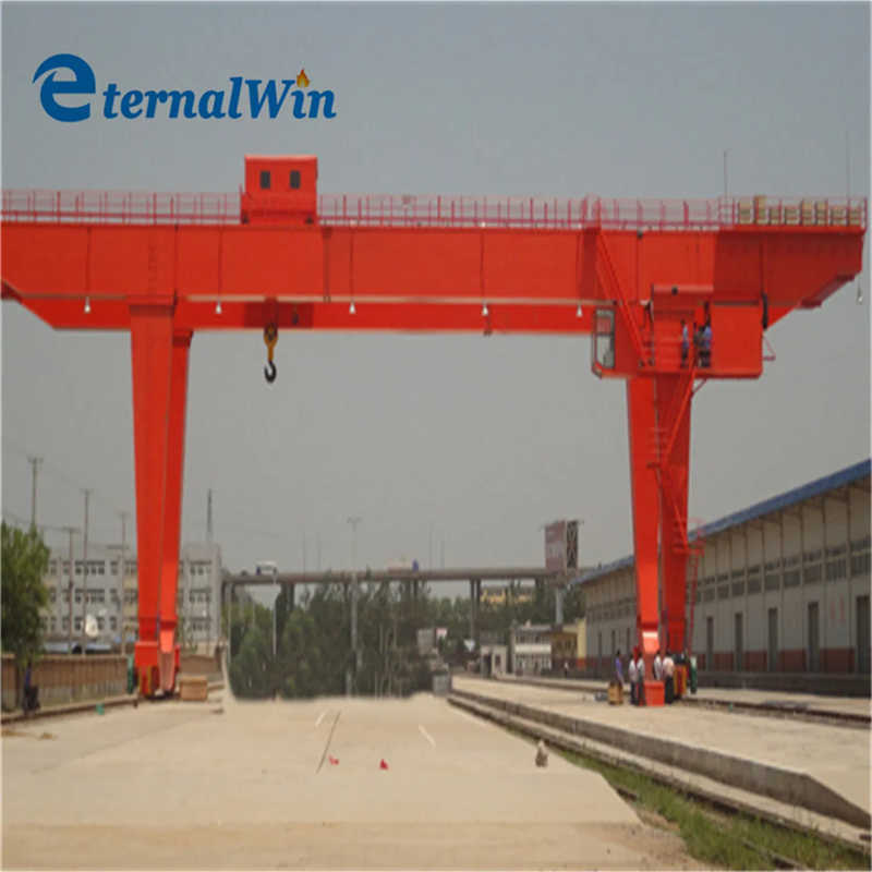 Heavy Duty Gantry Crane Double Girder Gantry Crane 50 Ton sale Russia