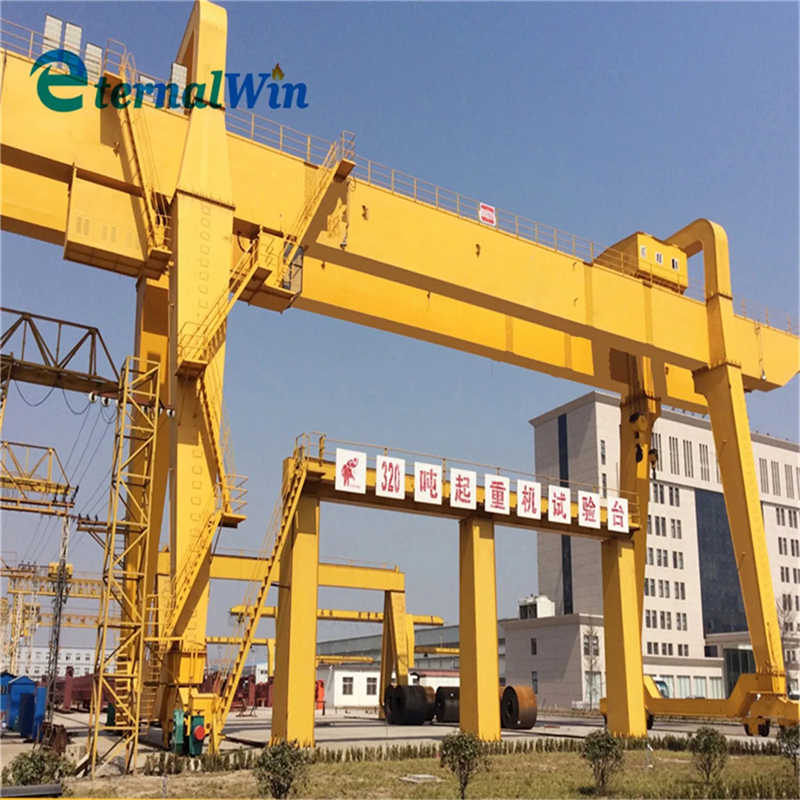 Heavy Duty Gantry Crane Double Girder Gantry Crane 50 Ton sale Russia