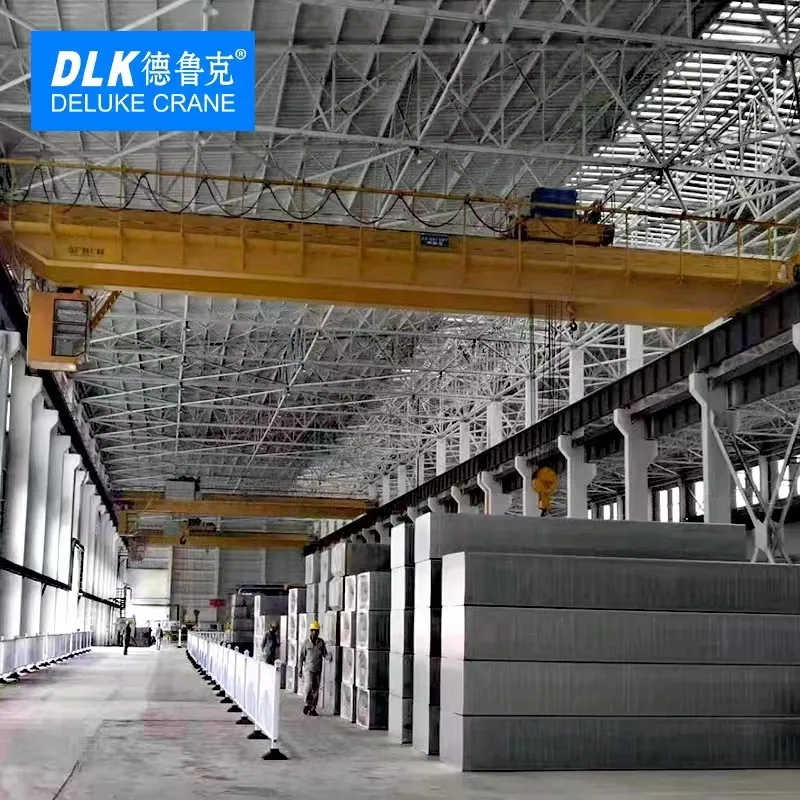 Heavy Duty Qd Type Double Girder Overhead Crane with Winch 32 Ton