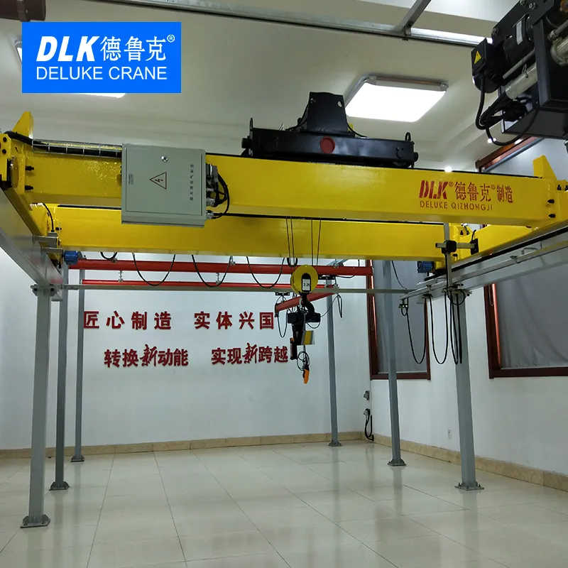 1-100 Ton Hoist Crane Eot Electric Double Beam Girder Overhead Bridge Crane