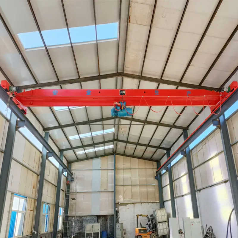 Ld Model Single Girder Crane 1t 2t 5t 16t 20t Eot Crane for Sale storage yards