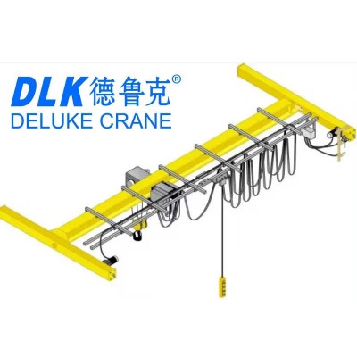 Light Weight European Standard Single Girder Electric Hoist Overhead Crane