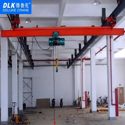 Under Slung Suspension Single Girder Overhead Crane Lx Model 0.5 1 2 3 Ton