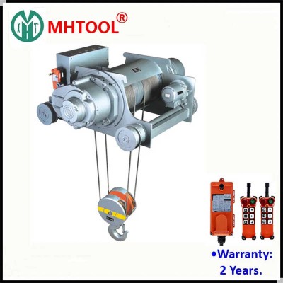 Mhtool 2t Electric Wire Rope Hoist for Double Rail Crane Manufacturer