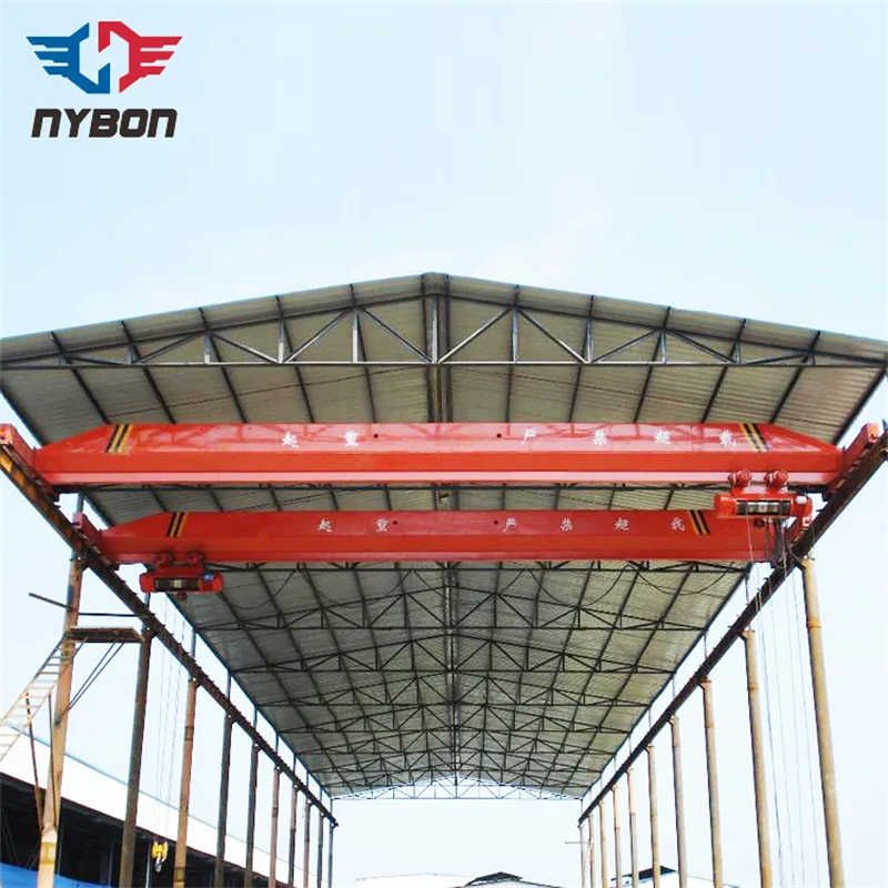 Mobile Workshop Single Girder Electric Hoist Overhead Crane Indonesia