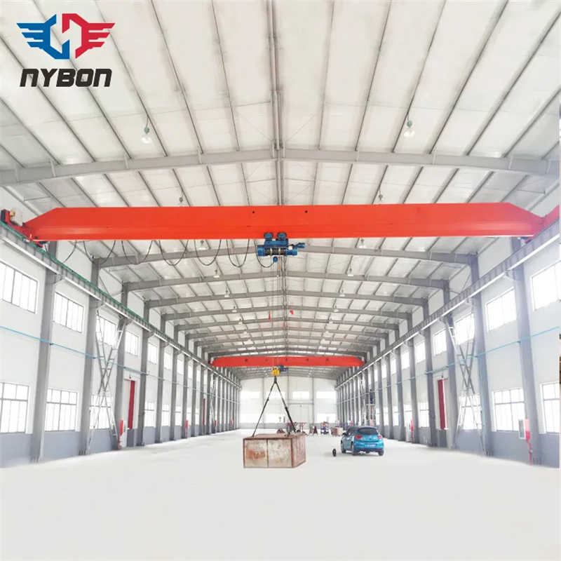 5 Ton Rail Mounted Single Beam Eot Electric Overhead Crane Indonesia