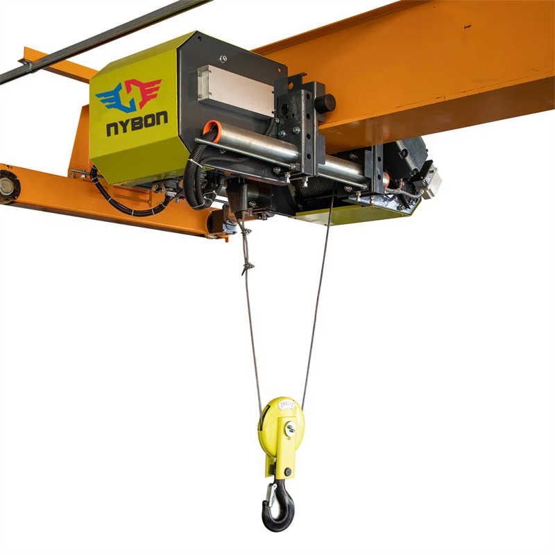 Low Headroom European Electric Wire Rope Hoist sale to Indonesia