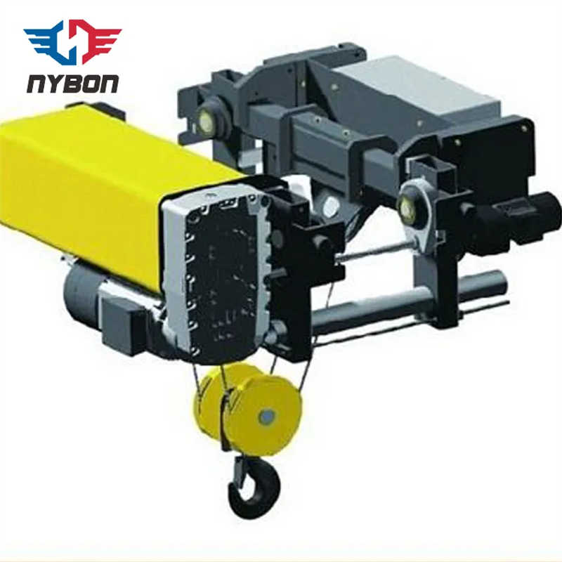 Low Headroom European Electric Wire Rope Hoist sale to Indonesia