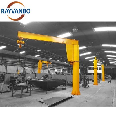 500kg to 1000kg Heavy Duty Fixed Column Lifting Jib Crane Price 360 Degree