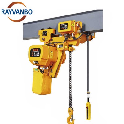 Wholesale Price Crane Low Headroom Motorized Trolley Electric Chain Hoist