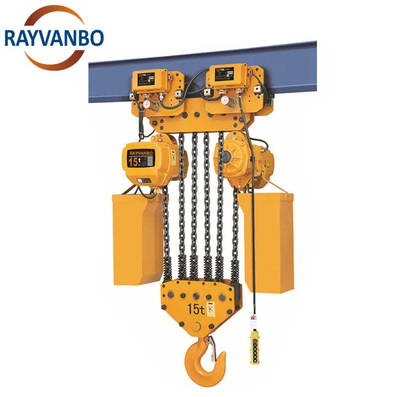 Control Hoist 1 2 5 10 Ton Hhbb Chain Type Electric Lifting Hoist Chain Hoist