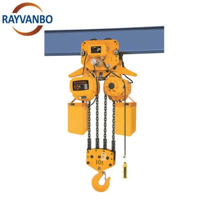 Control Hoist 1 2 5 10 Ton Hhbb Chain Type Electric Lifting Hoist Chain Hoist