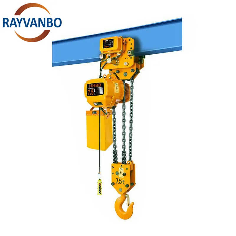 3 Ton Factory Direct Supply Fixed Hoist Low Headroom Electric Chain Hoist