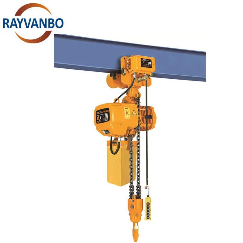 3 Ton Factory Direct Supply Fixed Hoist Low Headroom Electric Chain Hoist