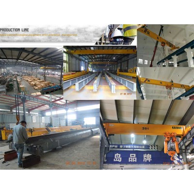 Elk 15ton Double Girder Overhead Crane / Bridge Crane