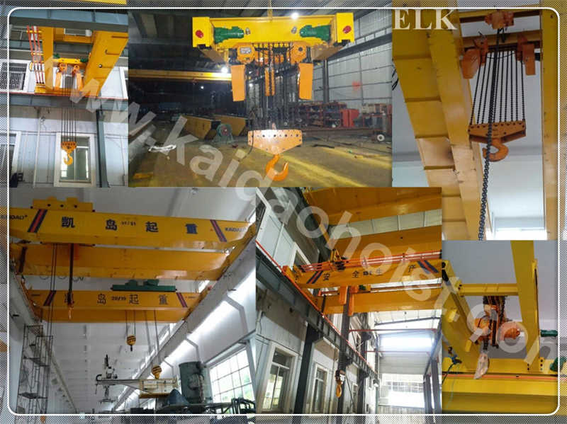 16ton Double Girder Overhead Crane / Cranes/Bridge Crane/ with Wire Rope Hoist