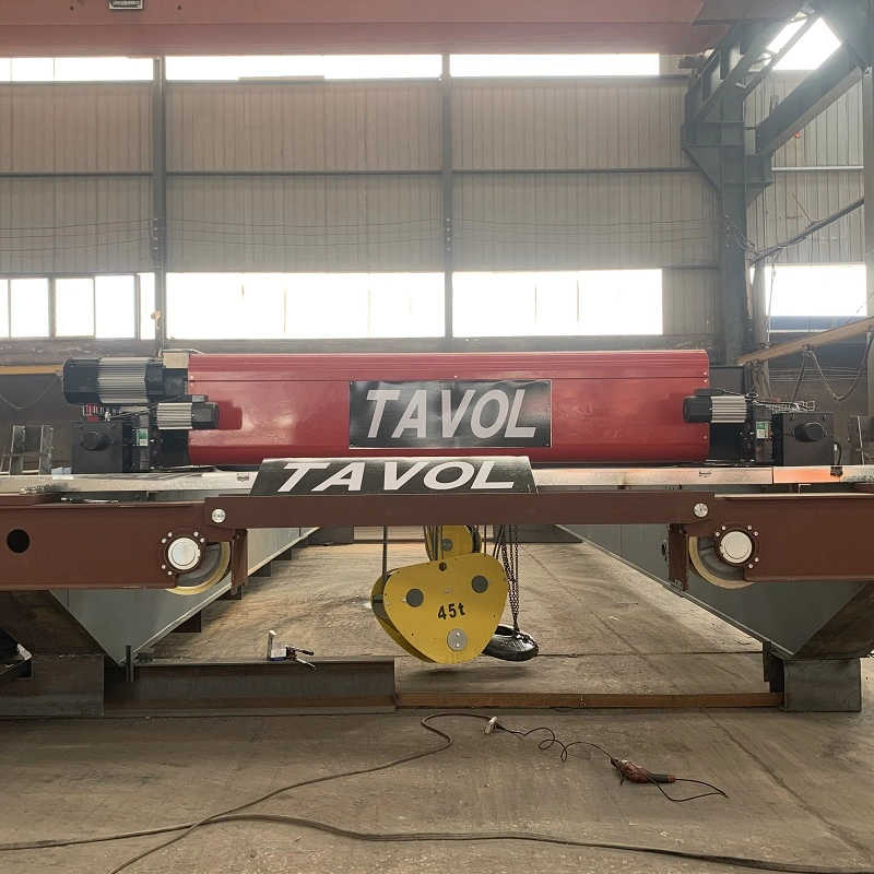 Tavol Overhead Crane 30 Tons Heavy Duty Double Girder Bridge Cranes 5 Ton