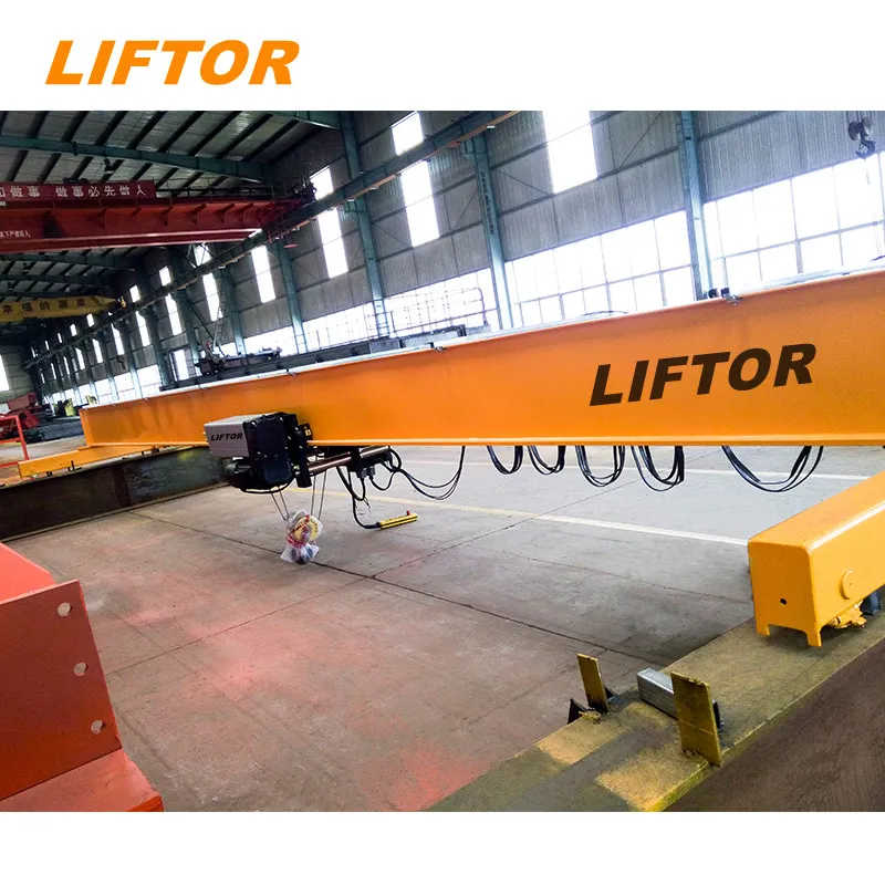 Liftor CE Certificate Europe Style 1 2 3 5 10 Ton Single Girder Overhead Crane