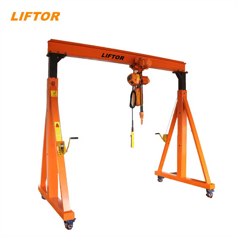 Liftor Crane Multifunctional 10ton 45ton Scrap Gantry Crane with Grab Bucket