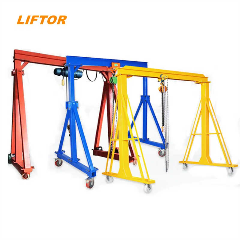 Liftor Crane Multifunctional 10ton 45ton Scrap Gantry Crane with Grab Bucket