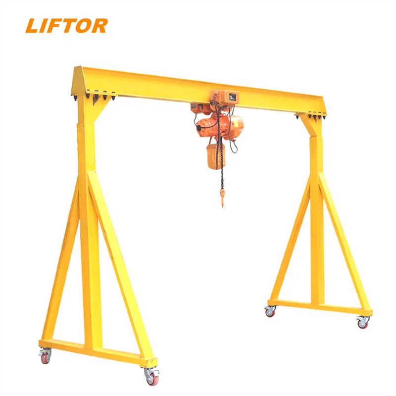 High Efficiency Single Beam Gantry Crane for Sale price