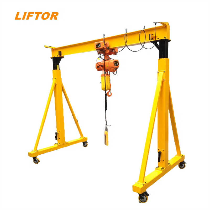 High Efficiency Single Beam Gantry Crane for Sale price