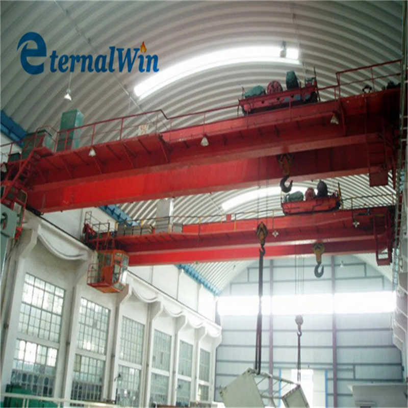 High Quality Double Girder Overhead Bridge Crane with Electric Hoist