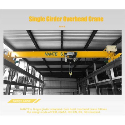 Best Sale Workstation Single Girder Bridge Crane with Hoist