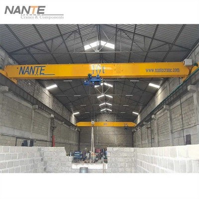 10t Quality Assurance Single Girder Overhead Crane with Great Materials