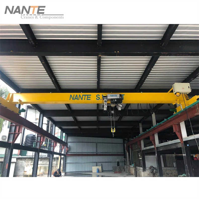 DIN Standard Approved Single Girder Overhead Lifting Cranes