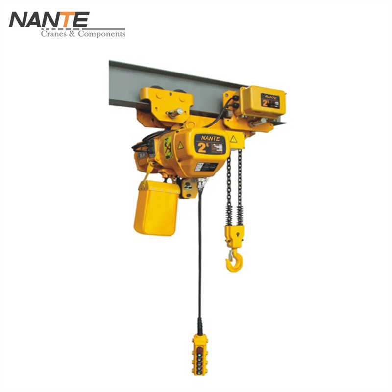 3 Ton Electric Chain Hoist with Electric/Manual Trolley