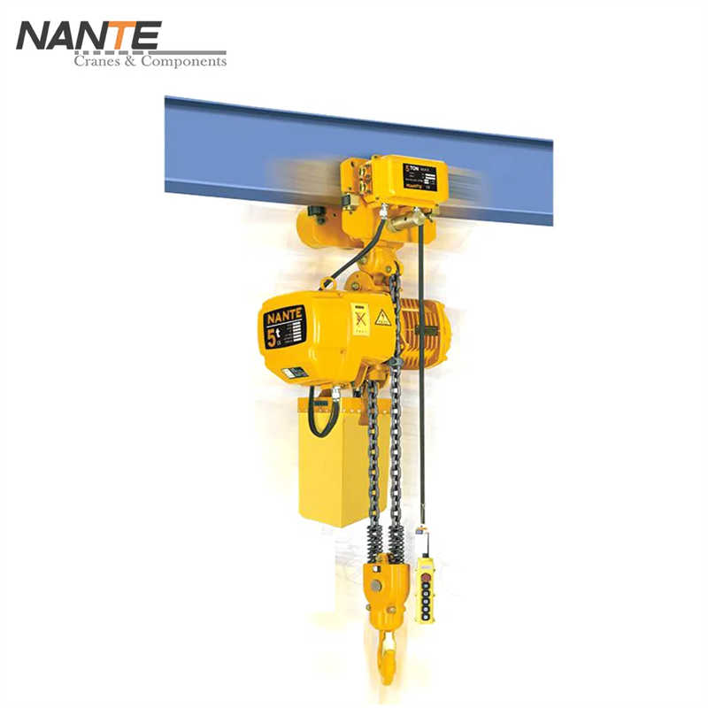 Lifting Equipment 2 Ton Electric Chain Hoist with Electric Trolley